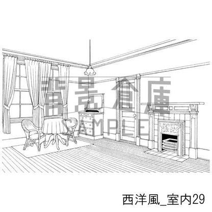 西洋風_セット7（室内）