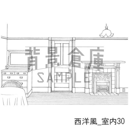 西洋風_セット7（室内）