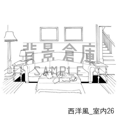 西洋風_セット7（室内）