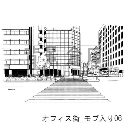 オフィス街_モブ入り06