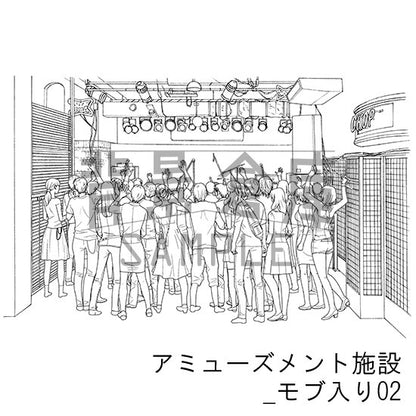 アミューズメント施設_モブ入り02