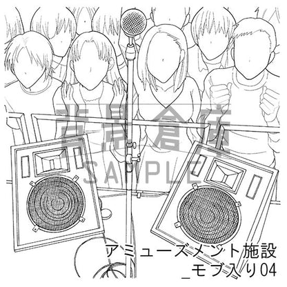 アミューズメント施設_モブ入り04