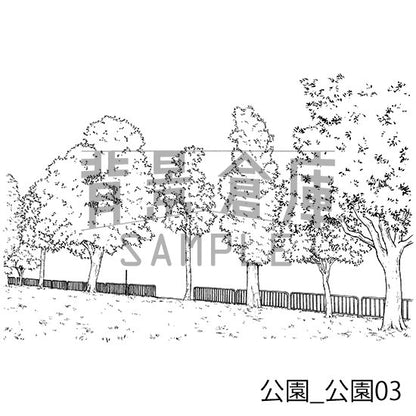 公園_セット1（公園）