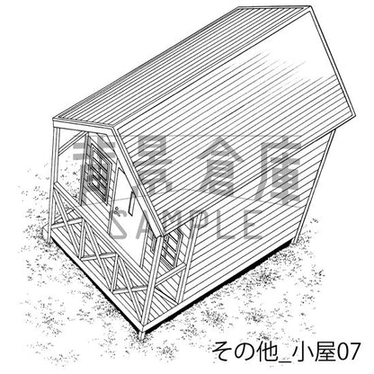 その他_セット2（小屋）