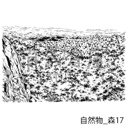 自然物_セット9（森）