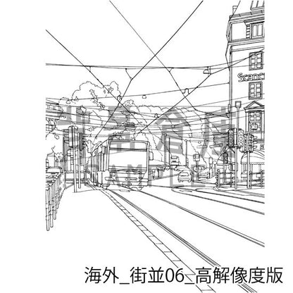 海外の街並です。（高解像度版）