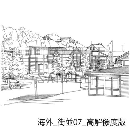 海外_セット1_高解像度版（街並）