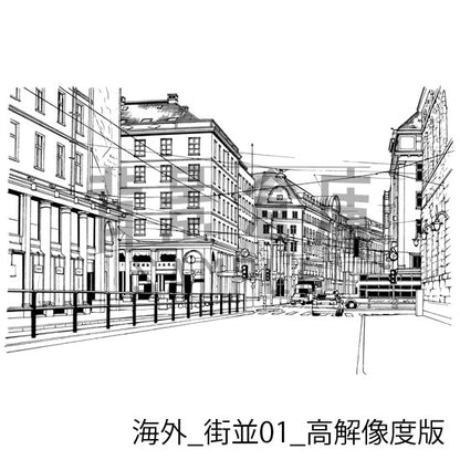海外_セット1_高解像度版（街並）