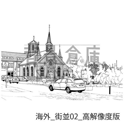 海外_セット1_高解像度版（街並）