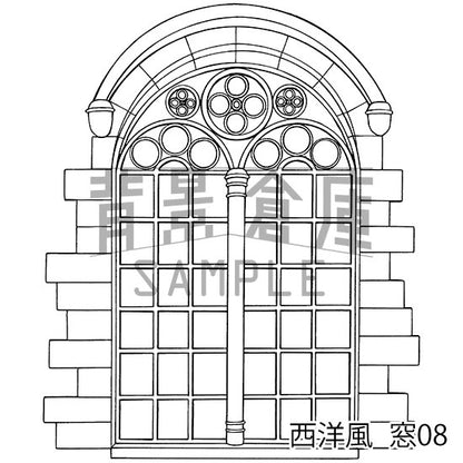 西洋風_セット10（窓）