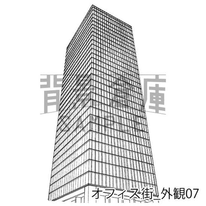 オフィス街_セット11（外観）