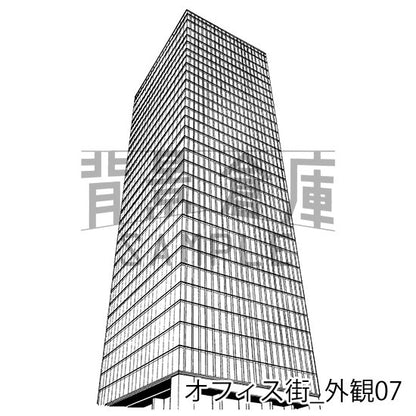 オフィス街_セット11（外観）