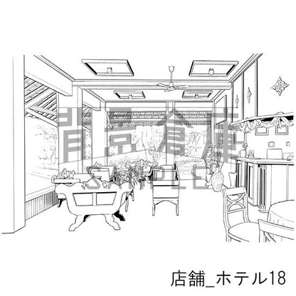 店舗_セット7（ホテル）