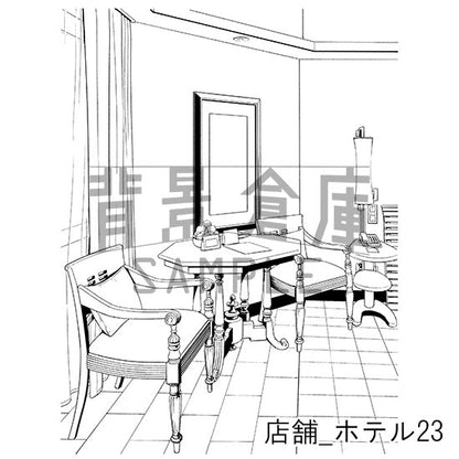 店舗_セット8（ホテル）