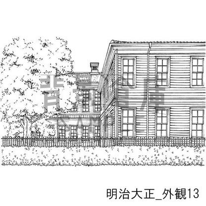 明治大正風の建物外観です。