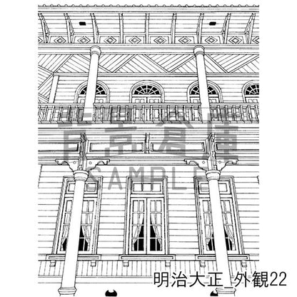 明治大正の背景集_セット6（外観）