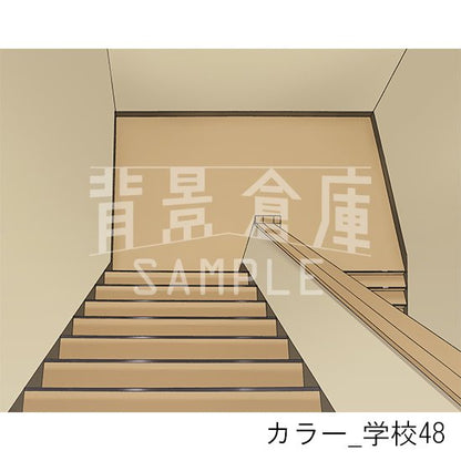 カラー背景集_セット10（学校）