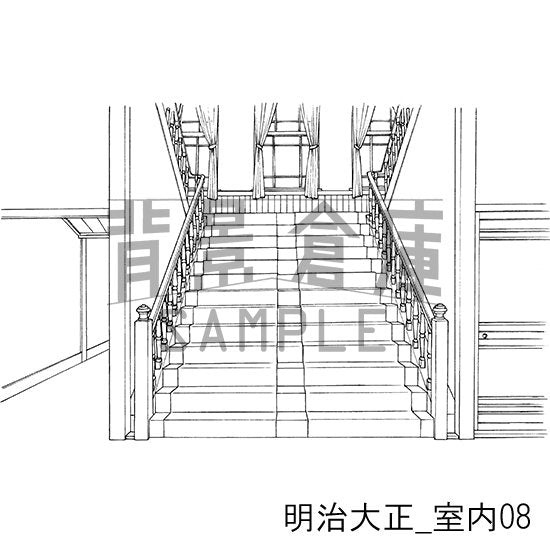 明治大正風建物の室内です。