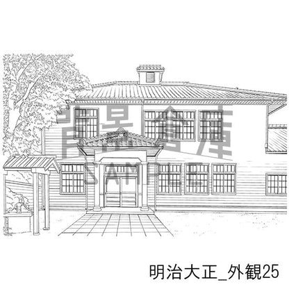 明治大正風の建物外観です。