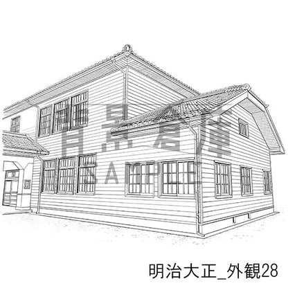 明治大正風の建物外観です。