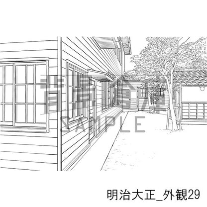 明治大正風の建物外観です。