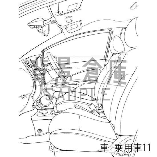 乗用車の背景です。