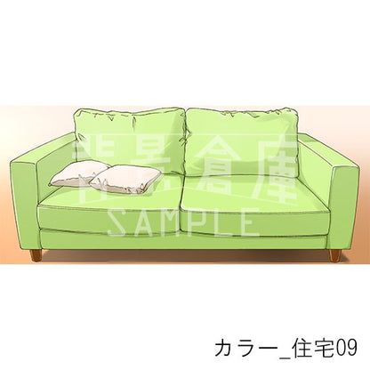 カラー背景集_セット20（住宅）