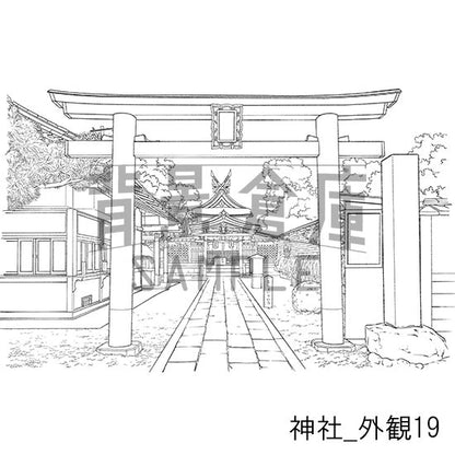 神社の外観です。