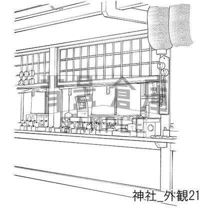 神社の外観です。