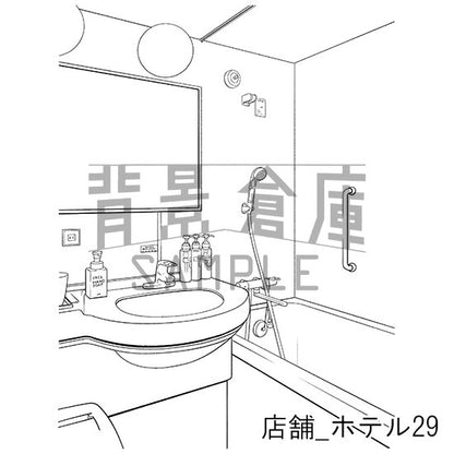 ホテルの客室です。