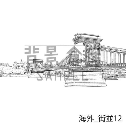 海外の背景集_セット2（街並）