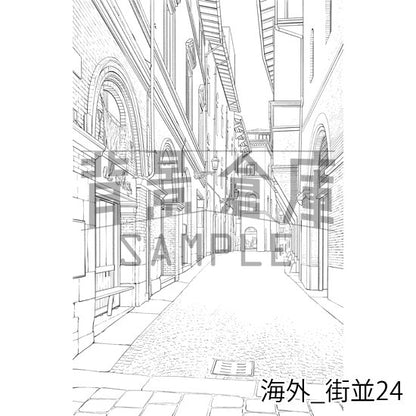 海外の背景集_セット4（街並）