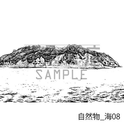 自然物_背景素材集11（海）