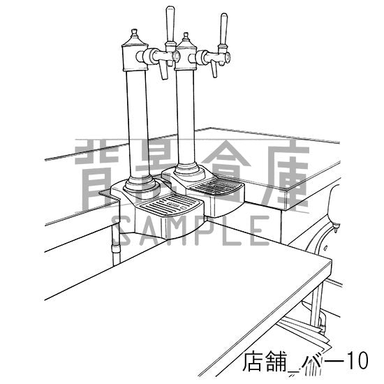 店舗_バー10_トーン