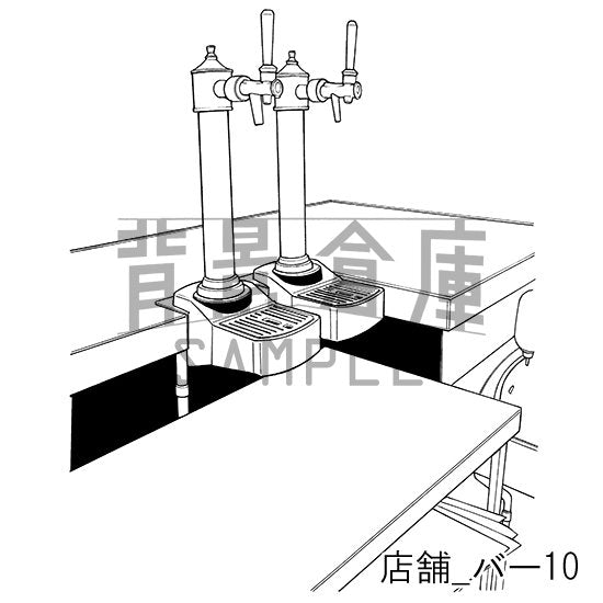 店舗_バー10_トーン