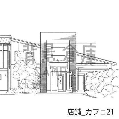 店舗_背景素材集16（カフェ）