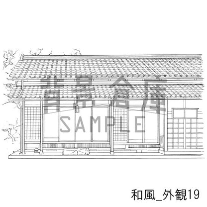 和風_外観19_トーン