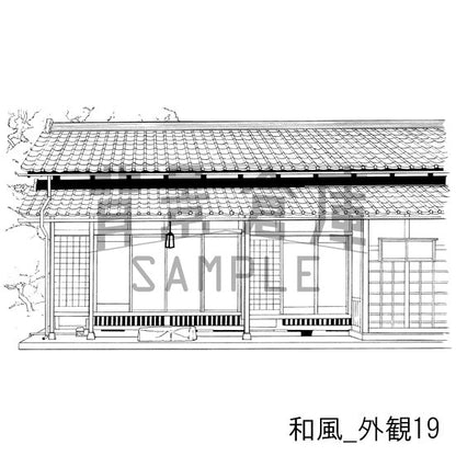 和風_外観19_トーン