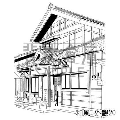 和風_外観20_トーン