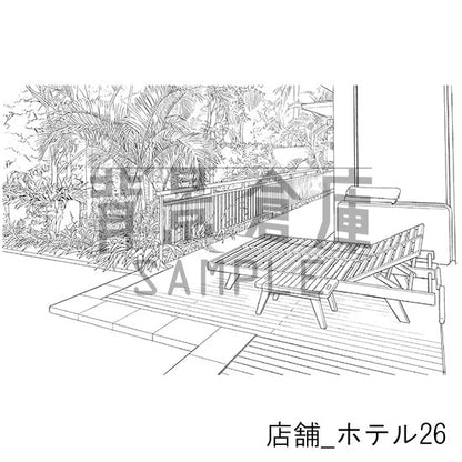 店舗_ホテル26_トーン