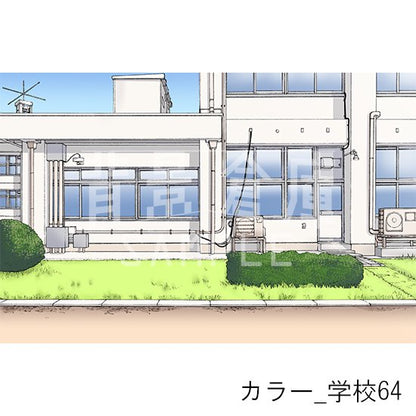 カラー_背景素材集26（学校）