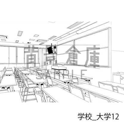 学校_大学12_トーン