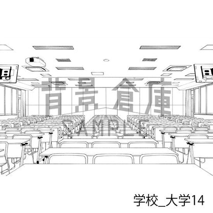 学校_大学14_トーン