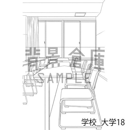 学校_大学18_トーン