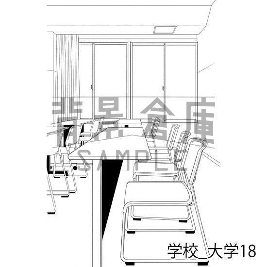 学校_大学18_トーン