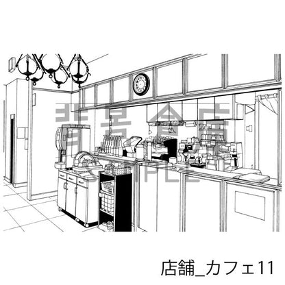 店舗_カフェ11_トーン