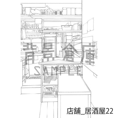 店舗_居酒屋22_トーン