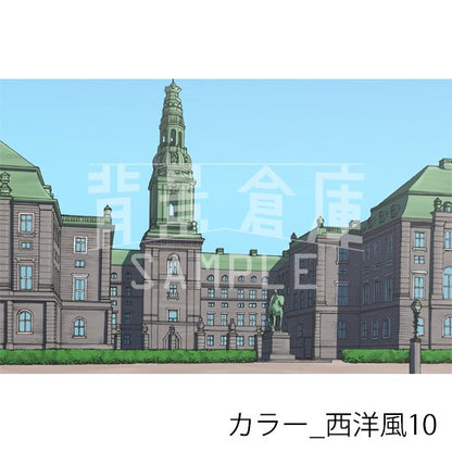 カラー_背景素材集30（西洋風）