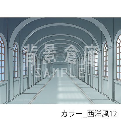 カラー_背景素材集31（西洋風）