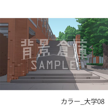 カラー_背景素材集35（大学）